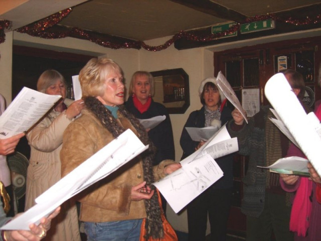 December 2007 Charity Carol Singing